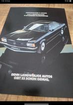 Opel Commodore E Coupé 03 1977, Ophalen of Verzenden, Zo goed als nieuw, Opel