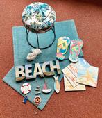 Strand, nautisch, beach, zee, schelpen, blauw, Ophalen, Gebruikt