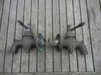 2 Antieke bronzen tapkranen, Verzenden, Brons