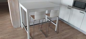 Ekedalen Tafel Wit Glenn Barstoelen 3 Stuks Ikea