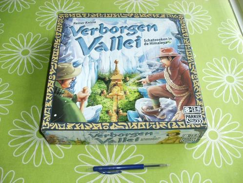 Verborgen vallei van Reiner Knizia, Hobby en Vrije tijd, Gezelschapsspellen | Bordspellen, Zo goed als nieuw, Een of twee spelers