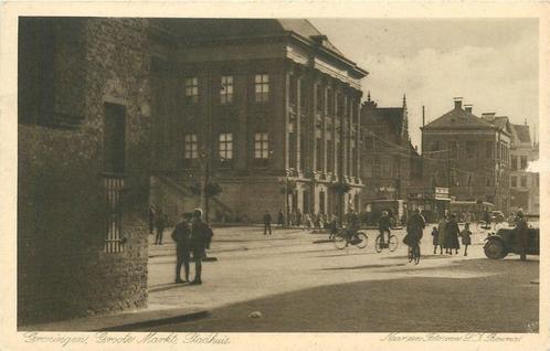 (379-205-007) Groningen Groote Markt, Verzamelen, Ansichtkaarten | Nederland, Groningen, Verzenden