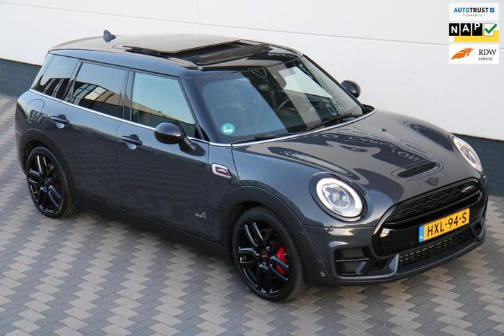 Mini Clubman 2.0 231PK John Cooper Works ALL4 Pano Carplay !, Auto's, Mini, Bedrijf, Te koop, Clubman, 4x4, ABS, Achteruitrijcamera