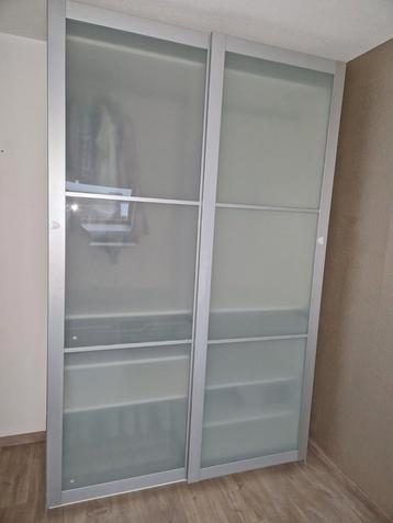 Ikea Pax Kast 150x236 Wit Melkglas beschikbaar voor biedingen