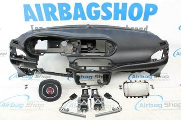 Airbag set - Dashboard zwart Fiat Tipo (2016-heden) beschikbaar voor biedingen