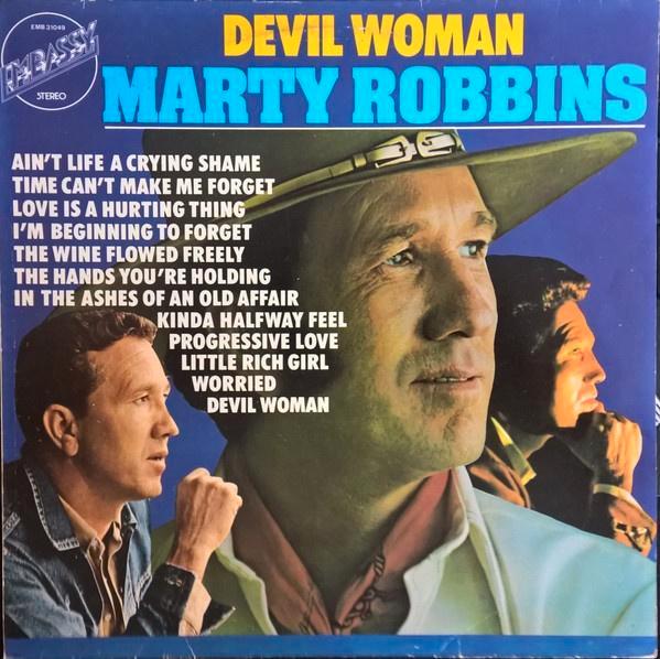 LP - Marty Robbins ‎– Devil Woman, Cd's en Dvd's, Vinyl | Country en Western, Gebruikt, 12 inch, Ophalen of Verzenden