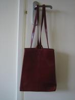 Zeer mooi diep rood leren rugtasje CLAUDIO FERRICI snazzeys, Verzenden, Nieuw, Rood, Schoudertasje