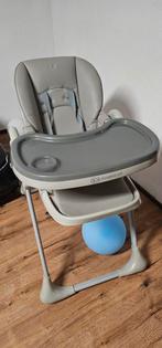 Kinderkraft Yummy Kinderstoel - Grijs - Goede Staat!, Ophalen, Zo goed als nieuw, Inklapstoel, Gordel(s)