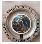 Curiosa wandbord Amerika Tin, 28 cm, “Spirit of ‘76”, Ophalen of Verzenden