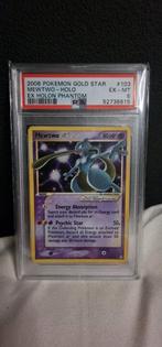 Pokemon Mewtwo Gold Star PSA 6, Ophalen of Verzenden