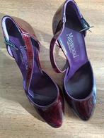 bordeaux rode dames pumps maat 37,5, Pumps, Overige kleuren, Verzenden, Zo goed als nieuw
