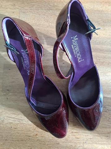 bordeaux rode dames pumps maat 37,5 beschikbaar voor biedingen