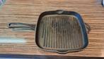 Gietijzeren Grillpan van Blokker, Huis en Inrichting, Keuken | Potten en Pannen, Gebruikt, Gietijzer, Ophalen of Verzenden, Keramische plaat