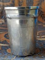 Antieke Duitse doopbeker van Lutz & Weiss van 800 zilver., Antiek en Kunst, Antiek | Goud en Zilver, Ophalen of Verzenden, Zilver