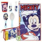 Mickey Mouse Toilettas Gevuld - 6 Delig, Sieraden, Tassen en Uiterlijk, Toilettassen, Nieuw, Jongen, Ophalen of Verzenden