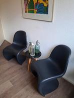 Vitra Verner Panton  stoel. origineel van Vitra zwart, Huis en Inrichting, Ophalen, Gebruikt, Kunststof, Verner Panton