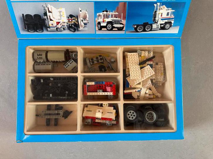 Lego 5580 Highway Rig Compleet, Ophalen of Verzenden, Gebruikt, Complete set, Lego