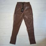 Nieuwe Rebelz leren broek - Maat S, Bruin, Nieuw, Ophalen of Verzenden, Maat 36 (S)