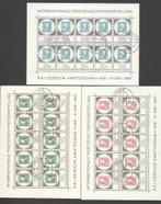 Nederland NVPH nr V886/8 gestempeld Amphilexvellen 1967, Verzenden, Na 1940, Gestempeld