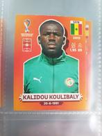 Panini WK 2022 Qatar sticker Kalidou Koulibaly #SEN7, Hobby en Vrije tijd, Ophalen, Sticker