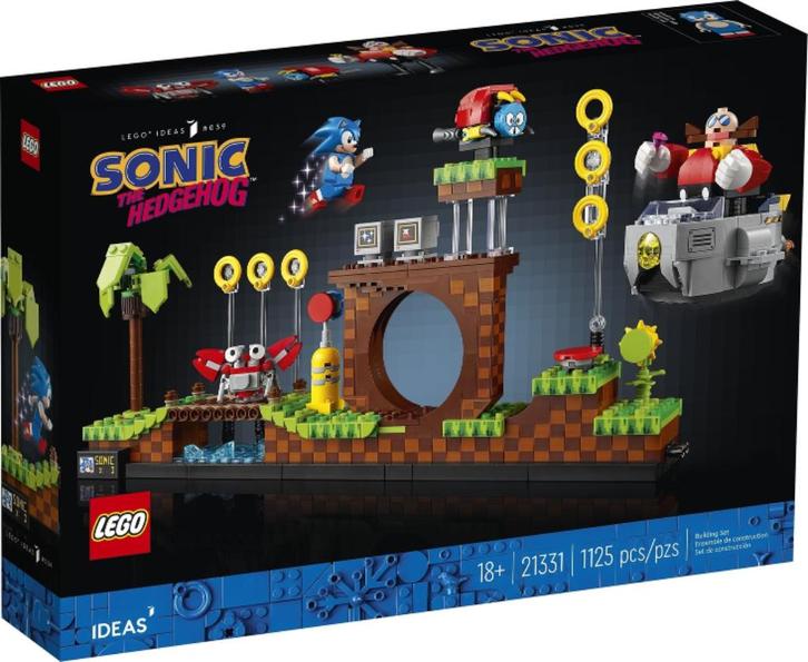 Lego Ideas 21331  Sonic - Green Hill Zone, Kinderen en Baby's, Speelgoed | Duplo en Lego, Nieuw, Lego, Complete set, Ophalen of Verzenden