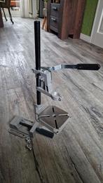 Wolfcraft Boorstandaard met Bankschroef, Ophalen, Zo goed als nieuw
