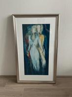 Schilderij abstracte Vrouwen, Huis en Inrichting, Ophalen, Gebruikt, Schilderij, 75 cm of meer