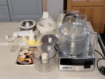 Magimix 4100 in chroom, weinig gebruikt en zeer compleet beschikbaar voor biedingen