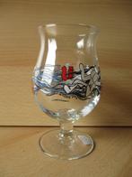 Duvel bierglas  Franky Sticks opdruk  2022, Verzenden, Zo goed als nieuw, Glas of Glazen, Duvel