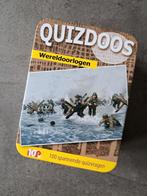 Quizdoos met vragen over de wereldoorlogen., Ophalen of Verzenden, Nieuw, Kwartet(ten)