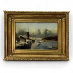 J. v.d. Stok (20e eeuw), Antiek en Kunst, Kunst | Schilderijen | Klassiek, Ophalen of Verzenden