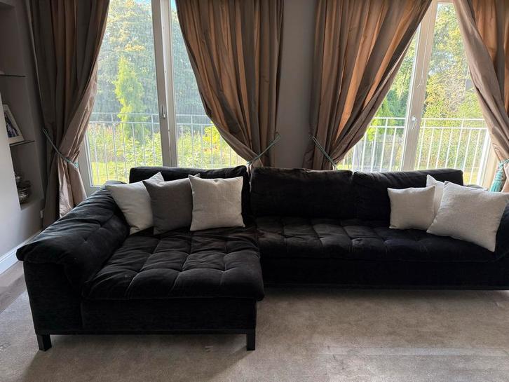 Passe Partout Hoekbank met Love Seat, Huis en Inrichting, Banken | Complete zithoeken, Zo goed als nieuw, Stof, Ophalen