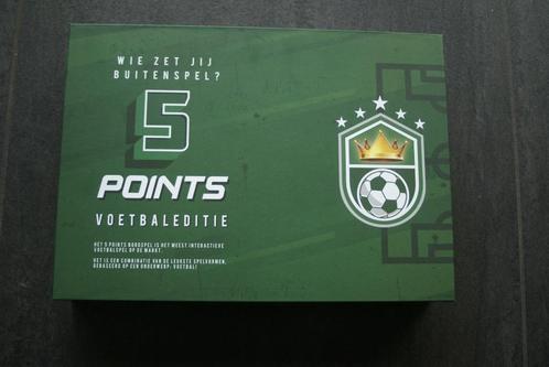 5 POINTS VOETBALEDITIE: Het spel voor de voetballiefhebber, Hobby en Vrije tijd, Gezelschapsspellen | Bordspellen, Zo goed als nieuw