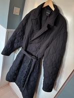 Daily Paper gewatteerde trenchcoat maat 46/48., Kleding | Dames, Ophalen of Verzenden, Zo goed als nieuw, Zwart, Jas of Mantel