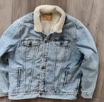 Mooie heren spijker jas met teddy gevoerd, Blauw, Maat 56/58 (XL), Ophalen of Verzenden, Anti Blue