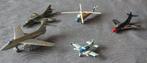 Nr RL311: Vier miniatuur vliegtuigen en een helicopter, Hobby en Vrije tijd, Modelbouw | Vliegtuigen en Helikopters, Overige merken