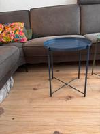 Ikea gladom salontafeltjes, Huis en Inrichting, Minder dan 55 cm, Rond, Zo goed als nieuw, Ophalen