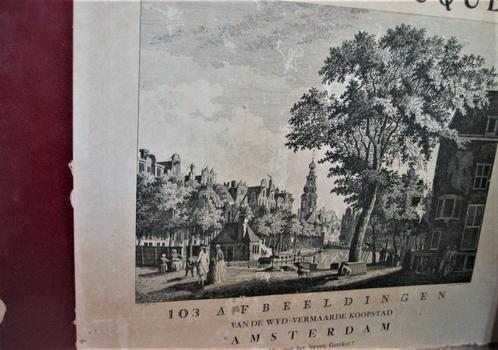 Atlas van Fouquet. 103 afbeeldingen van Amsterdam, Antiek en Kunst, Antiek | Boeken en Bijbels, Ophalen of Verzenden