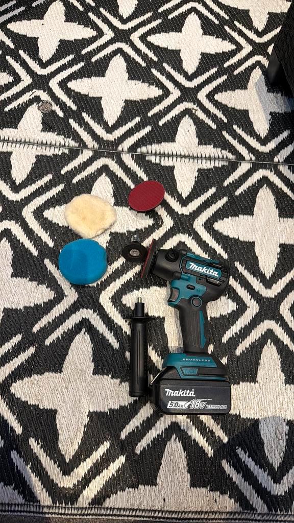 Makita DPV300Z LXT 18V accu schuur-/poetsmachine body - 46mm, Doe-het-zelf en Verbouw, Gereedschap | Handgereedschap, Nieuw, Ophalen of Verzenden