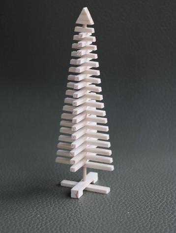 Houten kerstboom, helemaal inklapbaar. beschikbaar voor biedingen