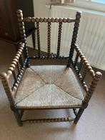 Stoeltje met rieten zitting, Ophalen