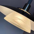 vintage Deens Design LAMP met trekpendel glas RVS staal 90's, Gebruikt, Vintage Mid Century Deens Design Scandinavisch design Japandi