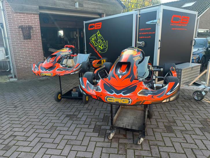 Onderhoud / revisie/ onderdelen CRG en ROTAX, Sport en Fitness, Karting, Zo goed als nieuw, Onderdelen Kart, Ophalen