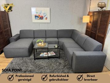 GRATIS LEVERING Nette Grijze U-Bank beschikbaar voor biedingen