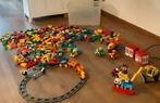 Grote partij duplo met treinenbaan, Ophalen, Zo goed als nieuw