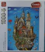 1000st Comic Collection Schloss Neu Schwanstein - compleet, Ophalen of Verzenden, 500 t/m 1500 stukjes, Gebruikt, Legpuzzel