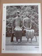 Henry Moore foto print 1974 Koning en Koningin, Antiek en Kunst, Verzenden
