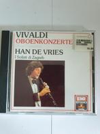 0919 han de vries oboe concertos vivaldi, Verzenden, Classicisme, Zo goed als nieuw, Kamermuziek