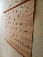 Vintage / retro Schoolplaat Letters en Cijfers, Ophalen, Geschiedenis