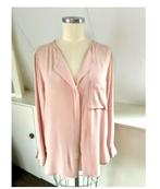 SELECTED FEMME zachtroze blouse mt 40 CHCS, Maat 38/40 (M), Selected Femme, Ophalen of Verzenden, Zo goed als nieuw